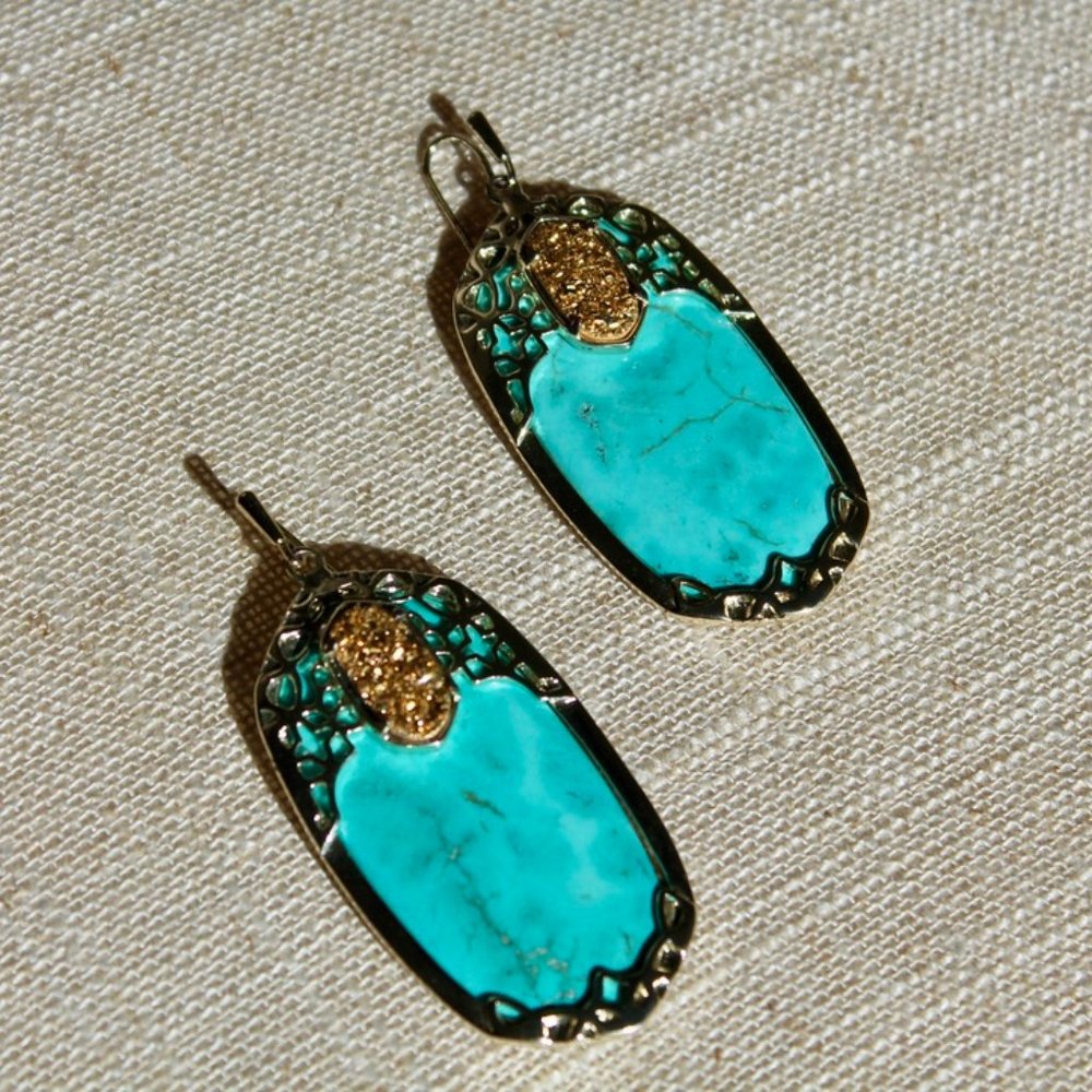 Kendra Scott Deva Earring - Turquoise